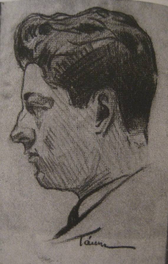 Σκίτσο του κ. Βιδάλη που έφτιαξε ο Δημ. Χατζής