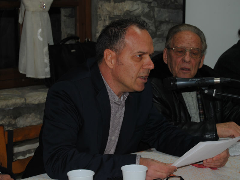 Την εκδήλωση συντόνισε ο Λάμπρος Θεμελής