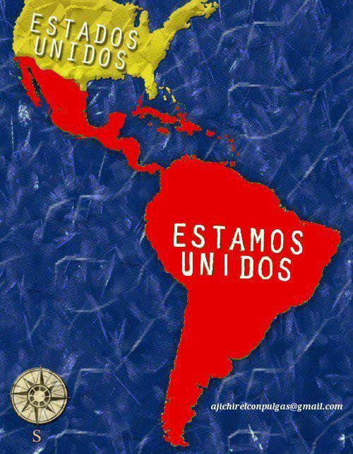 ESTADOS UNIDOS=ΗΠΑ, ESTAMOS UNIDOS=ΕΙΜΑΣΤΕ ΕΝΩΜΕΝΟΙ