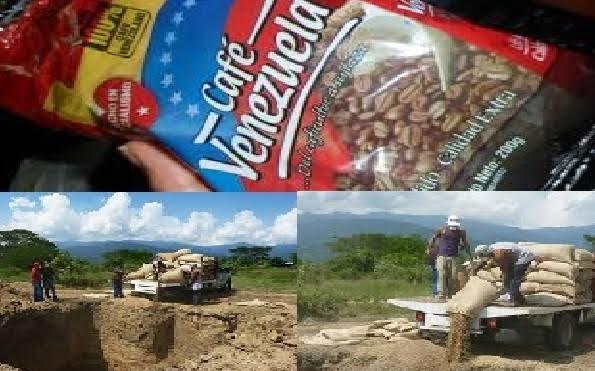 Η εταιρεία Cafe Venezuela έθαψε τόνους καφέ 