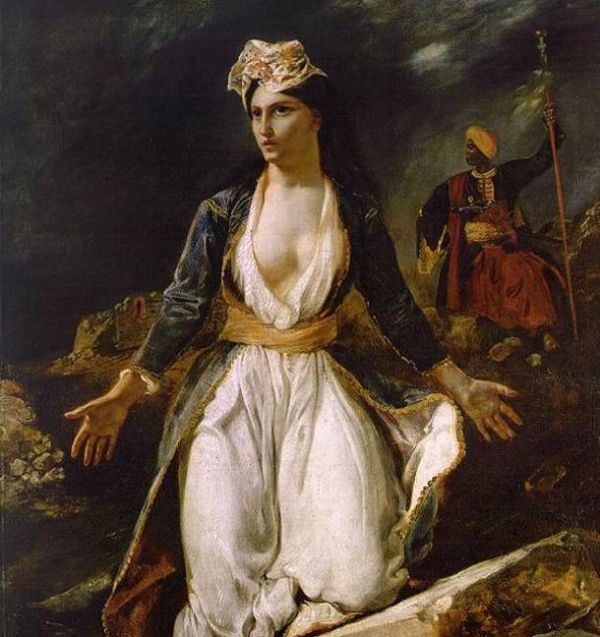 «Η Ελλάδα στα ερείπια του Μεσολογγίου» 1826