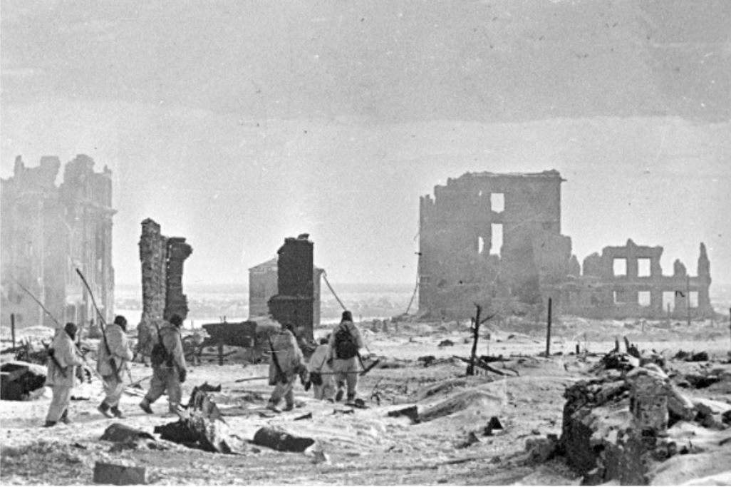 Το κέντρο του Στάλινγκραντ μετά τη νίκη (Φλεβάρης 1943)