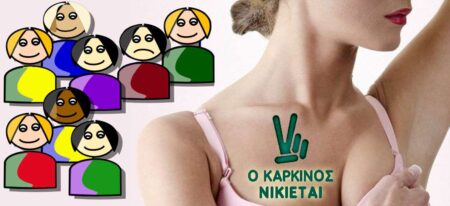 Ο καρκίνος του μαστού δεν θέλει καρδούλες αλλά πρόληψη Ο ΚΑΡΚΙΝΟΣ ΝΙΚΙΕΤΑΙ