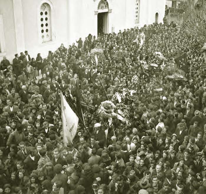 κηδεία ανταρτών 10 Σεπ 1944