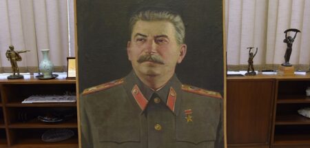 Stalin portrait
