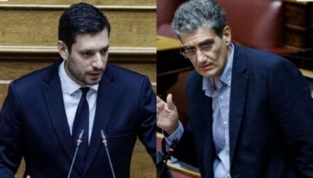 Ρε μας δουλεύετε; Ακόμη μία κάλπικη αντιπαράθεση με αφορμή το …χοιρινό (πρωταγωνιστές Κυρανάκης – Γιαννούλης) kuranakis giannoulis