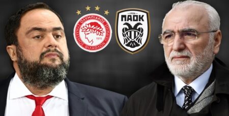 Στα «χαρακώματα» Ολυμπιακός και ΠΑΟΚ με εκατέρωθεν αιχμηρές ανακοινώσεις και καταγγελίες marinakis savvidis