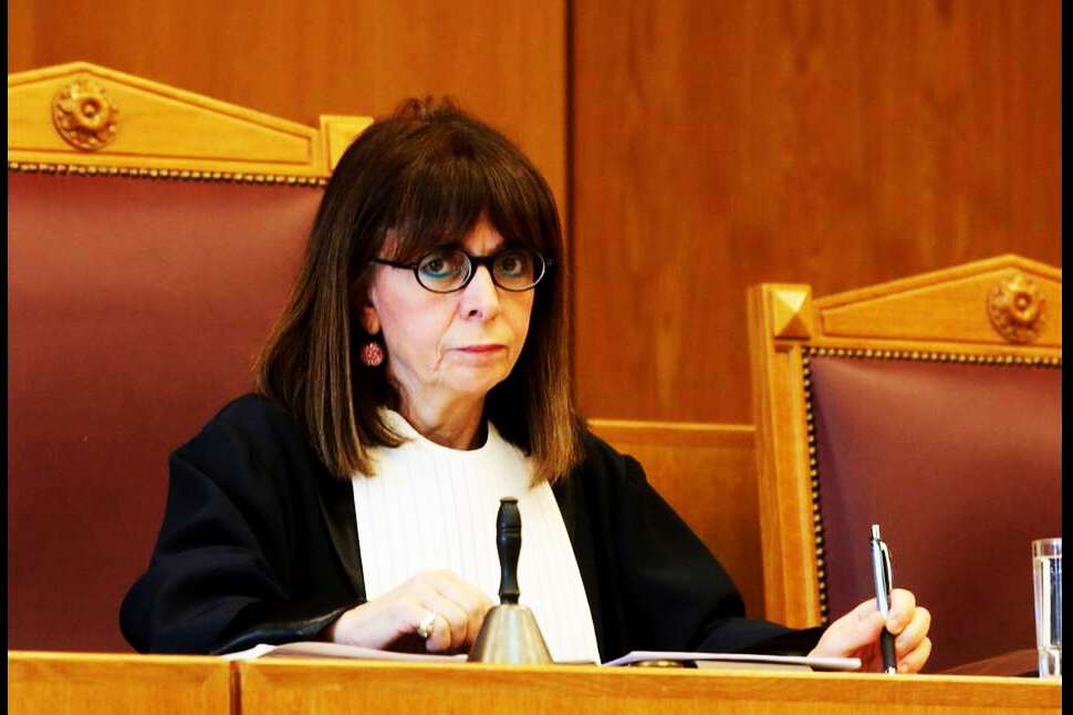 Κατερίνα Σακελλαροπούλου Πρόεδρος Δημοκρατίας.