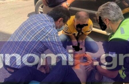 Κ. Πελετίδης: Έδωσε τις πρώτες βοήθειες σε περαστικό που σωριάστηκε στο οδόστρωμα peletidis 123
