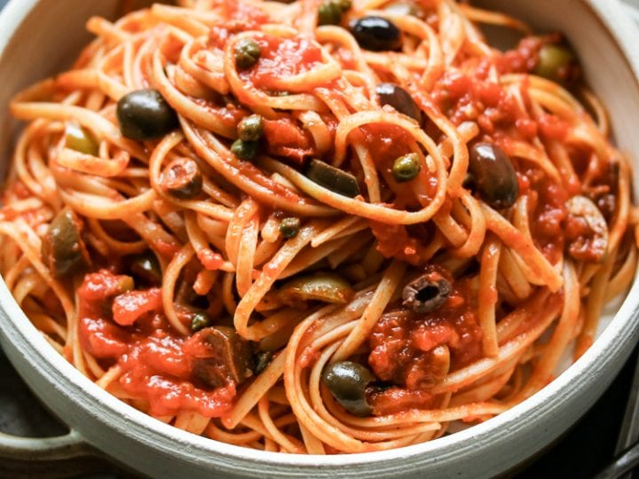 Napoli linguine puttanesca