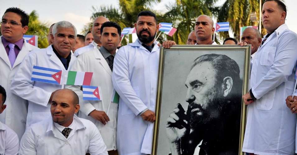 Cuba medicos Cuba salva + Fidel