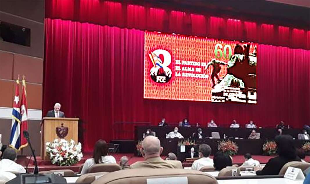 Miguel Díaz Canel Fidel pl Giron