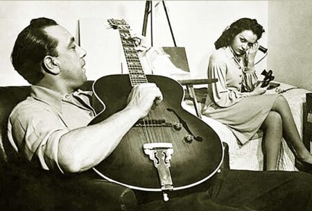 Ο Django των “Minor Swing”+42, “Daphne”, “Nuages” &… Marseillaise Django Reinhardt portrait femme fatale