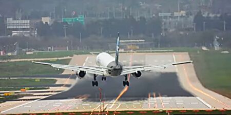 Viral αερο βίντεο Ελ.Βενιζέλος κακοκαιρία