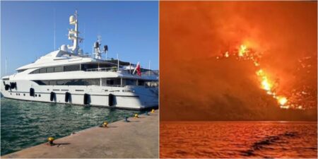 Για κακούργημα το πλήρωμα του «Περσεφόνη» για τη φωτιά από βεγγαλικά στην Ύδρα