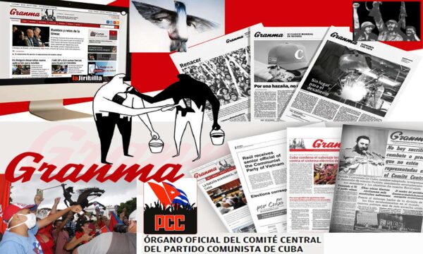 Granma En vivo conexión con la isla de la revolución σε ζωντανή σύνδεση με το νησί της επανάστασης