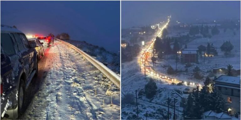 Στα ηλεκτρικά αυτοκίνητα αποδίδει η ΕΛ.ΑΣ. τις ουρές χιλιομέτρων στην Αράχοβα