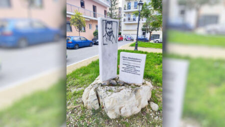 Πάτρα: Φασιστοειδή βεβήλωσαν το μνημείο του Ν. Μπελογιάννη