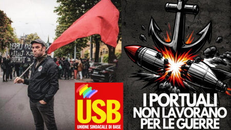 USB_Ιταλία: “Οι λιμενεργάτες δεν δουλεύουν για πολέμους”